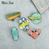 Skate or Die Enamel Pin