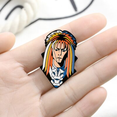 David Bowie Enamel Pin