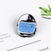 I Need More Space Astronaut Enamel Pin