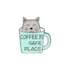CATpuccino Kitten Cup Enamel Pins