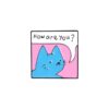 Alien Meme Enamel Pin