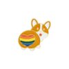 Pride Flag Animals Enamel Pin