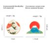 Japanese Style Art Enamel Pin