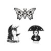 The Gothic Punk Enamel Pin Collection