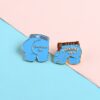 America's Ass Enamel Pins