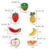 Fruits Enamel Pins