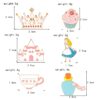 Fairy Tale Alice's Adventures in Wonderland Button Pins
