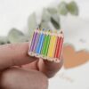 Colored Pencils Enamel Pin