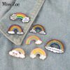 Cute Rainbow Enamel Pins