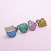 Adventure Time Mug Enamel Pins