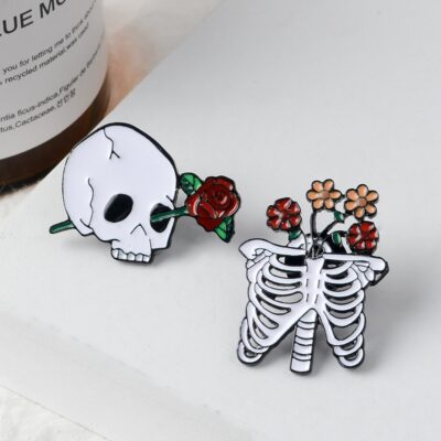 Death Love Enamel Pins