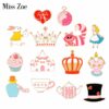 Fairy Tale Alice's Adventures in Wonderland Button Pins