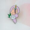 2pcs/set BEST BUDS Enamel Pins