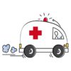 Ambulance Enamel Pins