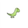 Colorful Dinosaur Button Pins