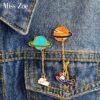 Sailing Rabbit Chain Button Pins