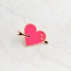 Cartoon Hearts Enamel Pins