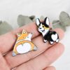Corgi Butt Enamel Pin