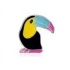 Cartoon Birdie Enamel Pins