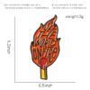 Set The World On Fire Enamel Pin