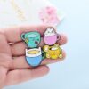 Adventure Time Mug Enamel Pins