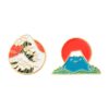 Japanese Style Art Enamel Pin