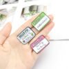 4 Styles Fun Dialogue Quote Enamel Pins