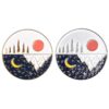 Day and Night Enamel Pin