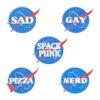 NASA Logo Enamel Pins