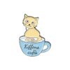 CATpuccino Kitten Cup Enamel Pins