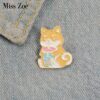 Shiba Inu Cartoon Enamel Pin