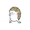 Hedgehog Daily Enamel Pin