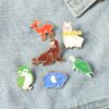 The Animal Party Enamel Pin Collection