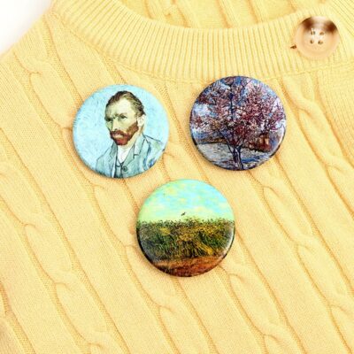 Vincent Van Gogh Badges