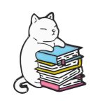 book white cat